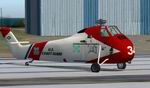 FS2004/2002
                    CH-34A "Choctaw" in the USCG's HH-34 paint scheme
